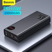 Pin Dự Phòng Adaman Baseus 10000Mah, 20000Mah 22.5W 30W 65W, Vỏ Kim Loại Cao Cấp, Có Led Hiển Thị, Bảo Hành 12 Tháng