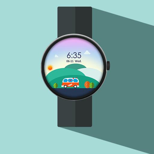 Happyday Watch Face For Wear