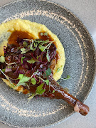 Braised lamb shanks from 'Pink Gin and Fairy Cakes'.