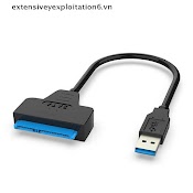 Bộ Chuyển Đổi Usb 3.0 Sang Sata 2.5" Cho Ổ Cứng Ngoài Ssd Hdd