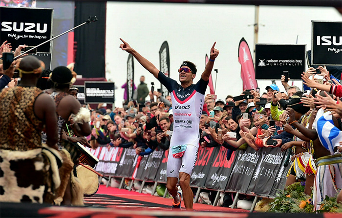 2 September 2018 - The Isuzu Ironman 70.3 World Championship in Nelson Mandela Bay. Germany's Jan Frodeno crowned the champ