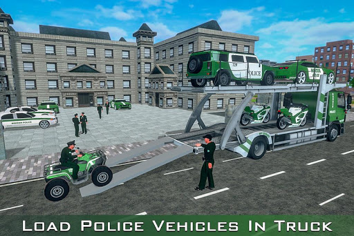 US Police Transporter: Cargo Plane Simulator