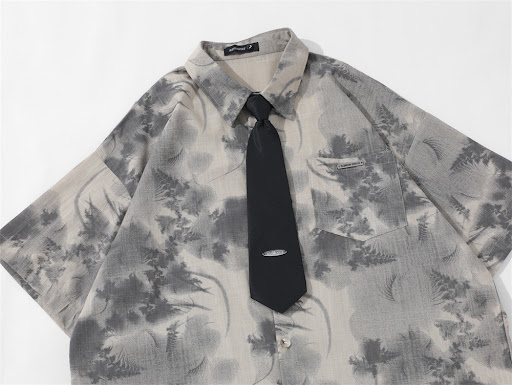 Title 5, Camouflage Casual Short-sleeved Shirt For Men. ...
