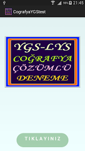 YGS LYS Coğrafya Test Deneme - náhled