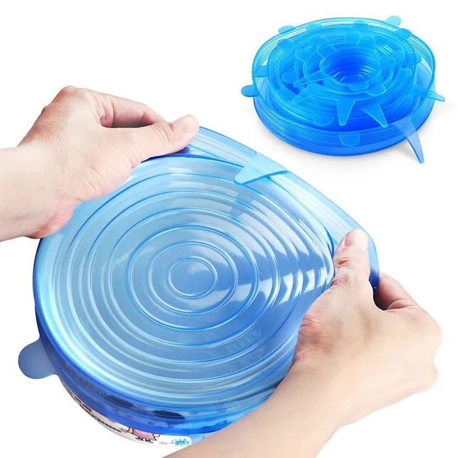 Title 4, 6-piece Food Grade Lid Set for Airtight Contain...