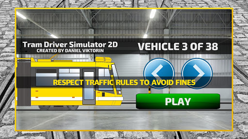 Screenshot Tram Driver Simulator 2D