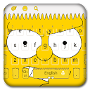 Herunterladen Yellow Family Keyboard Theme Installieren Sie Neueste APK Downloader