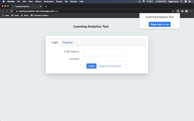 Tact Learning Analytics (TLA)