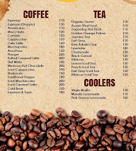 BiziBean menu 1