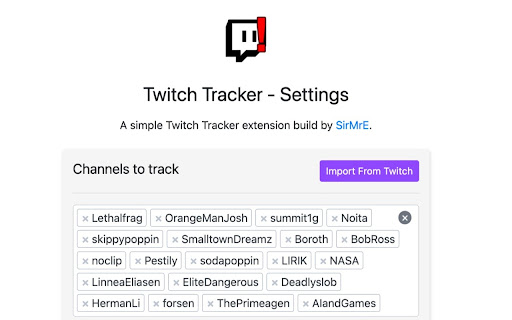 Twitch Tracker