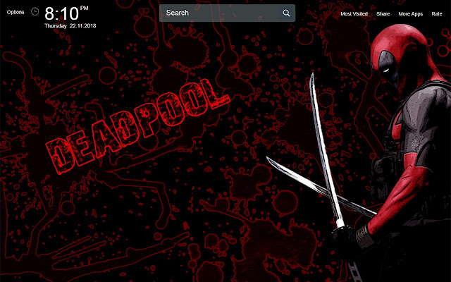 Deadpool Game Wallpapers New Tab Theme