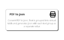 PDF to json for free with this tool small promo image