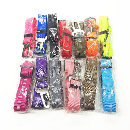 Title 11, Pet Car Reflective Elastic Seat Belt Dog Car Bu...