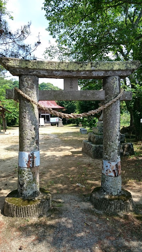 白岳神社下宮 鳥居