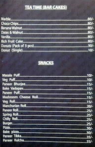 Souffle Cake Shop menu 5