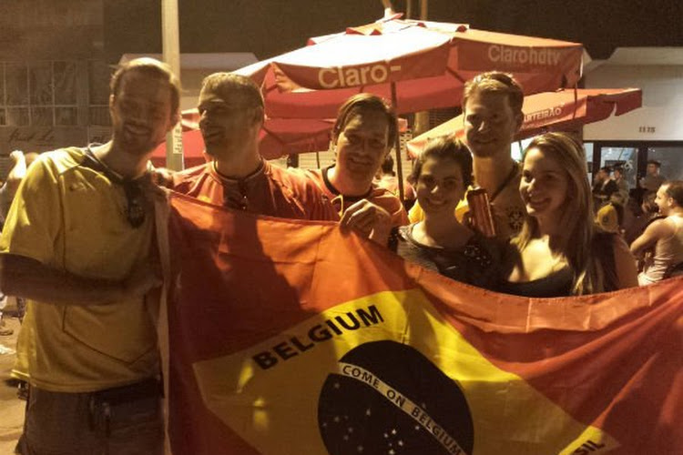 Belgische fans strijdvaardig: "Groepswinnaar en dan zien we wel"