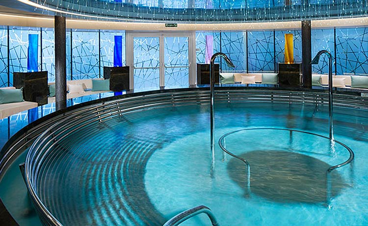 The Greenhouse Spa, shown here on ms Koningsdam, will be replicated on Nieuw Statendam.