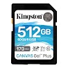 Thẻ Nhớ Kingston Sd Canvas Go Plus 512Gb – Sdg3/512Gb - Hàng Chính Hãng