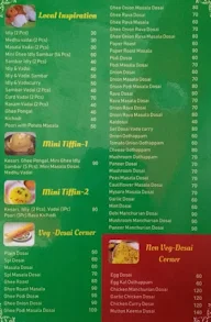 Suryas Chettinad Multi Cuisine Restaurant menu 1