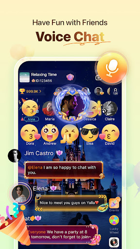 Screenshot Yalla - Group Voice Chat Rooms