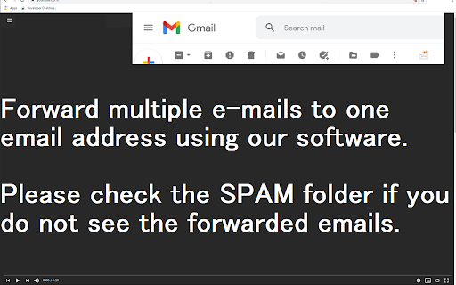 Viacnásobné preposielanie pre Gmail