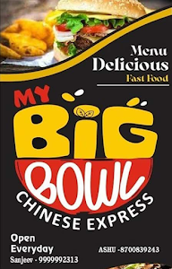 My Big Bowl menu 2