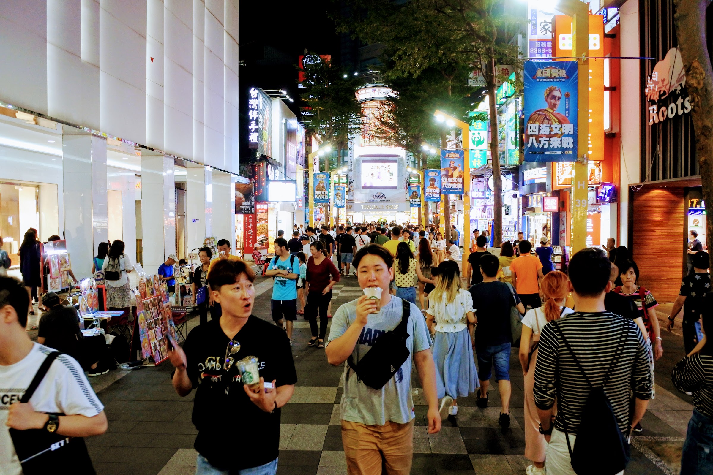 Ximending, le quartier commerçant se visite pendant 3 jours 2 nuits à Taipei