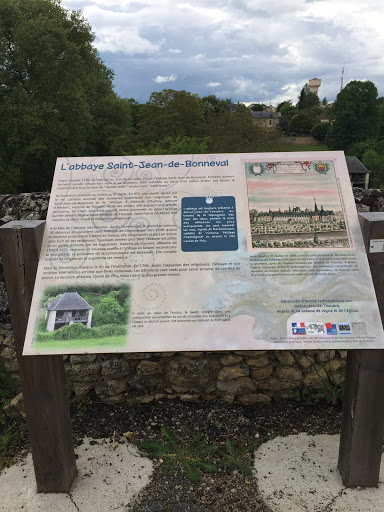 Panneau De L'abbaye St Jean De Bonneval