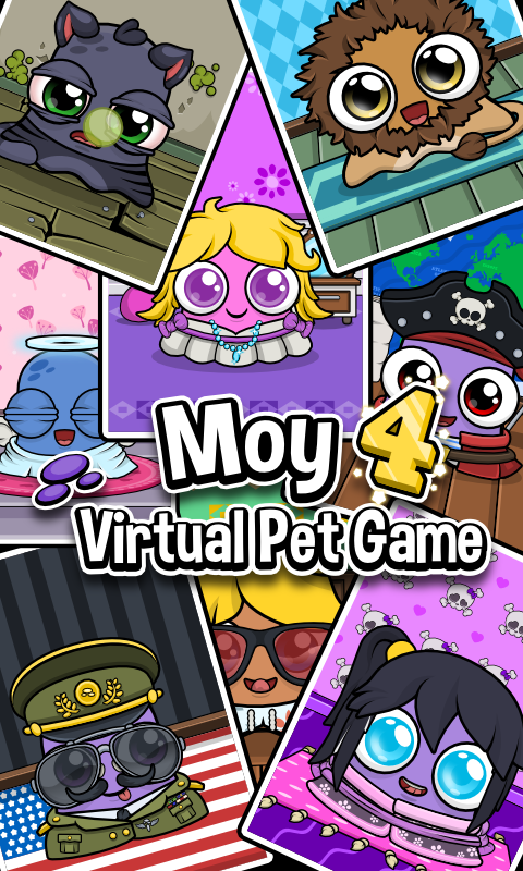   Moy 4 🐙 Virtual Pet Game- 스크린샷 