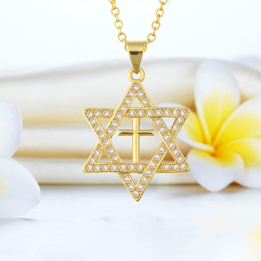 Title 6, Womens Creative Personalized Diamond Six-point...