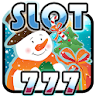 777 Christmas slot machine icon