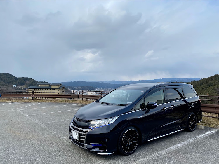 オデッセイのホムラ、エエな〜🤤・HOMURA2×9・洗車からのドライブ🚗💨・からの雪😩・DIAWAX✨に関するカスタム事例の投稿画像12枚目