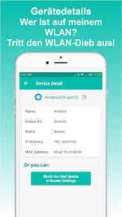 WiFi Dieb-Detektor - Wer nutzt mein WiFi? Screenshot