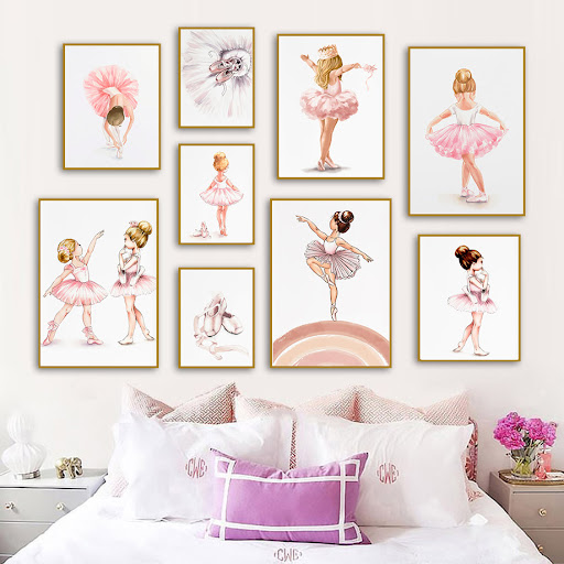 Title 13, Art Canvas Painting Posters For Childrens Room...