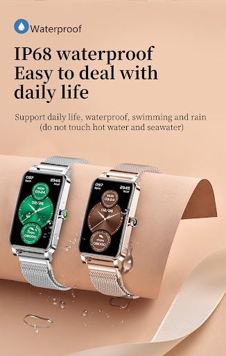 Title 2, Womens Smart Watch with Heart Rate Monitoring ...