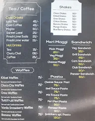 Snacker's Cup menu 5