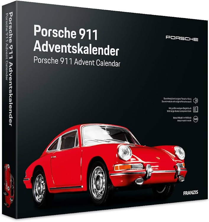 The Porsche 911 calendar allows you to customise pictures. Picture: SUPPLIED