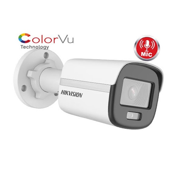 Camera Ip Colorvu 2Mp Hikvision Ds - 2Cd2027G2 - Lu Tích Hợp Mic - Hàng Chính Hãng