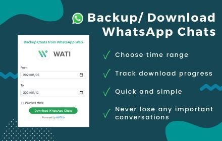 Backup WhatsApp Chats Preview image 0