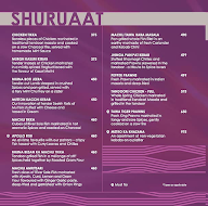 Ohri's Silver Metro menu 3