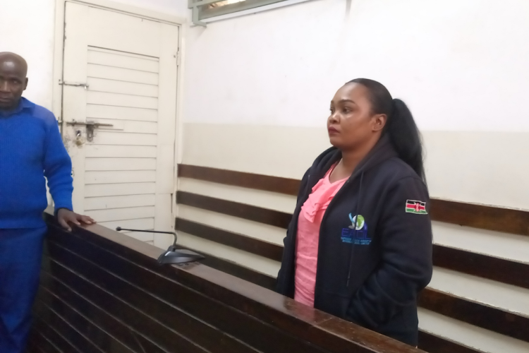 Bedhine Mercy Misigo Muhindi in Kibera court