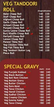 Chaap King menu 3