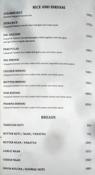 Cinnamon Restaurant menu 4