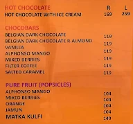 Tangelo Ice Cream & Desserts menu 1