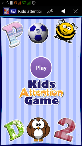 Kids attention Game