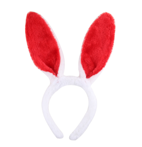Title 3, Childrens Holiday Cartoon Plush Cute Bunny Ear...