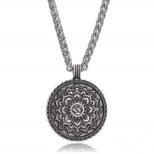Metal chain with bag