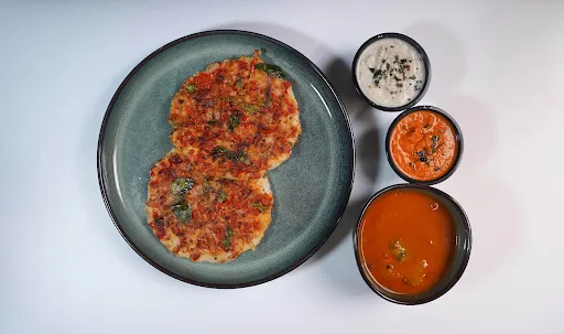 Onion Tomato Uttapam