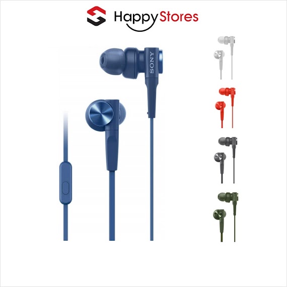 Tai Nghe Nhét Tai Sony Extrabass Mdr - Xb55Ap Bảo Hành Chính Hãng 12 Tháng