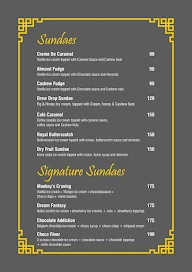 Crave Villa menu 2